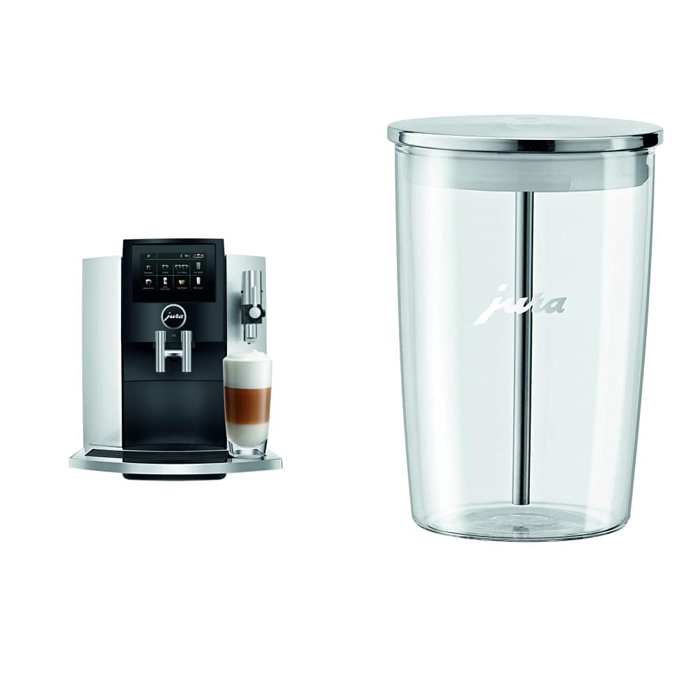 Jura S8 Automatic Coffee Machine 64 oz, Moonlight Silver