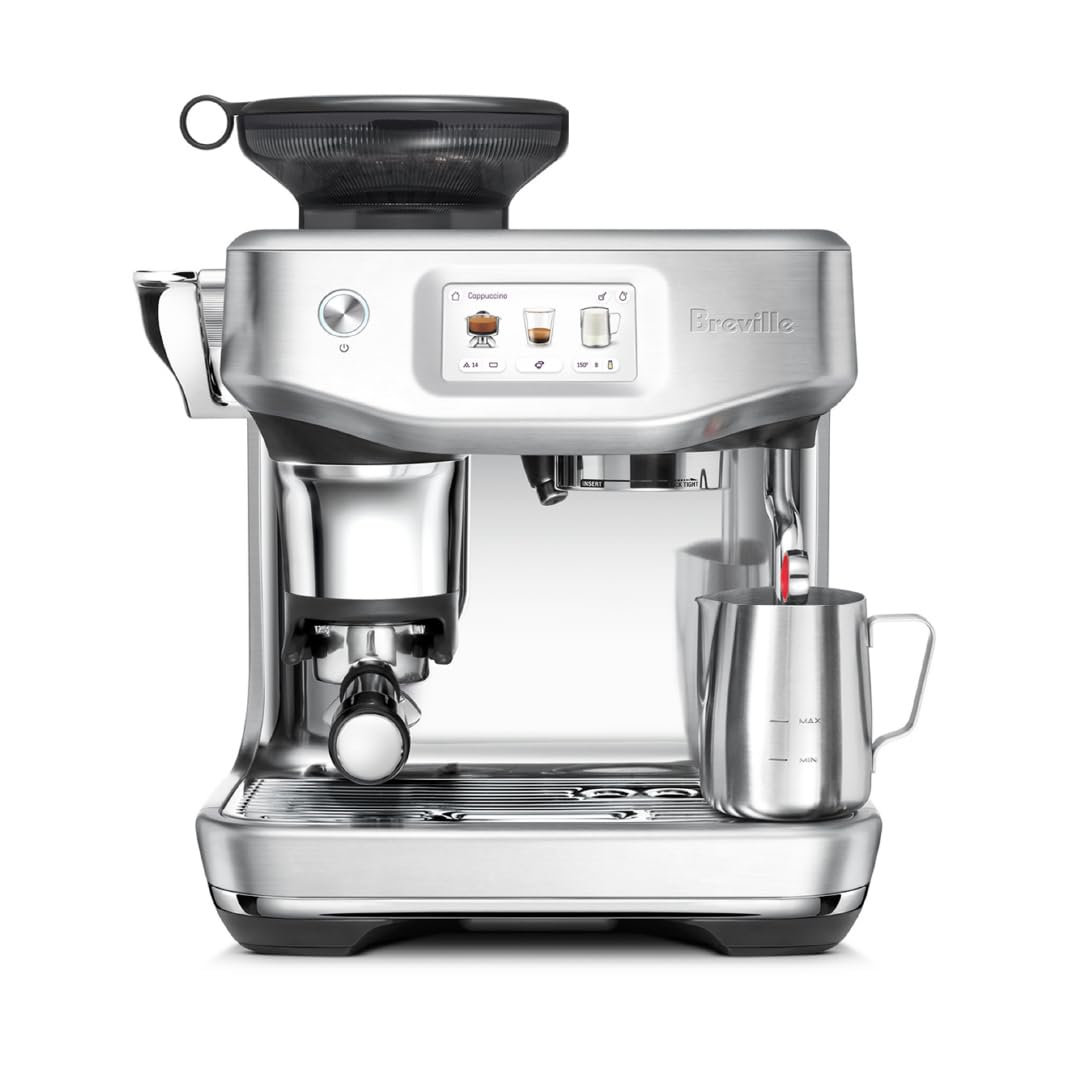 Breville Barista Touch Impress Espresso Machine BES881DBL, Damson Blue