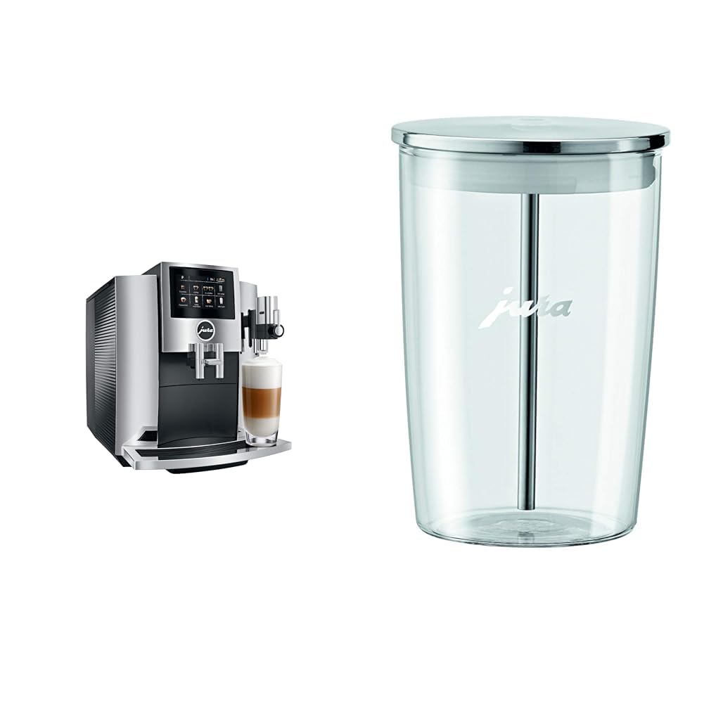 Jura S8 Automatic Coffee Machine 64 oz, Moonlight Silver