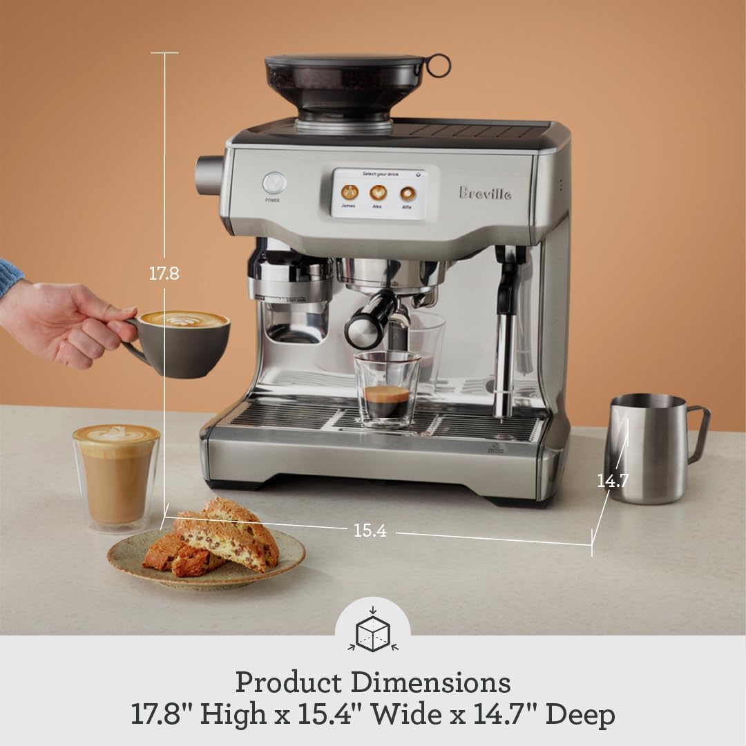 Breville Oracle Touch Espresso Machine BES990BSS, Brushed Stainless Steel