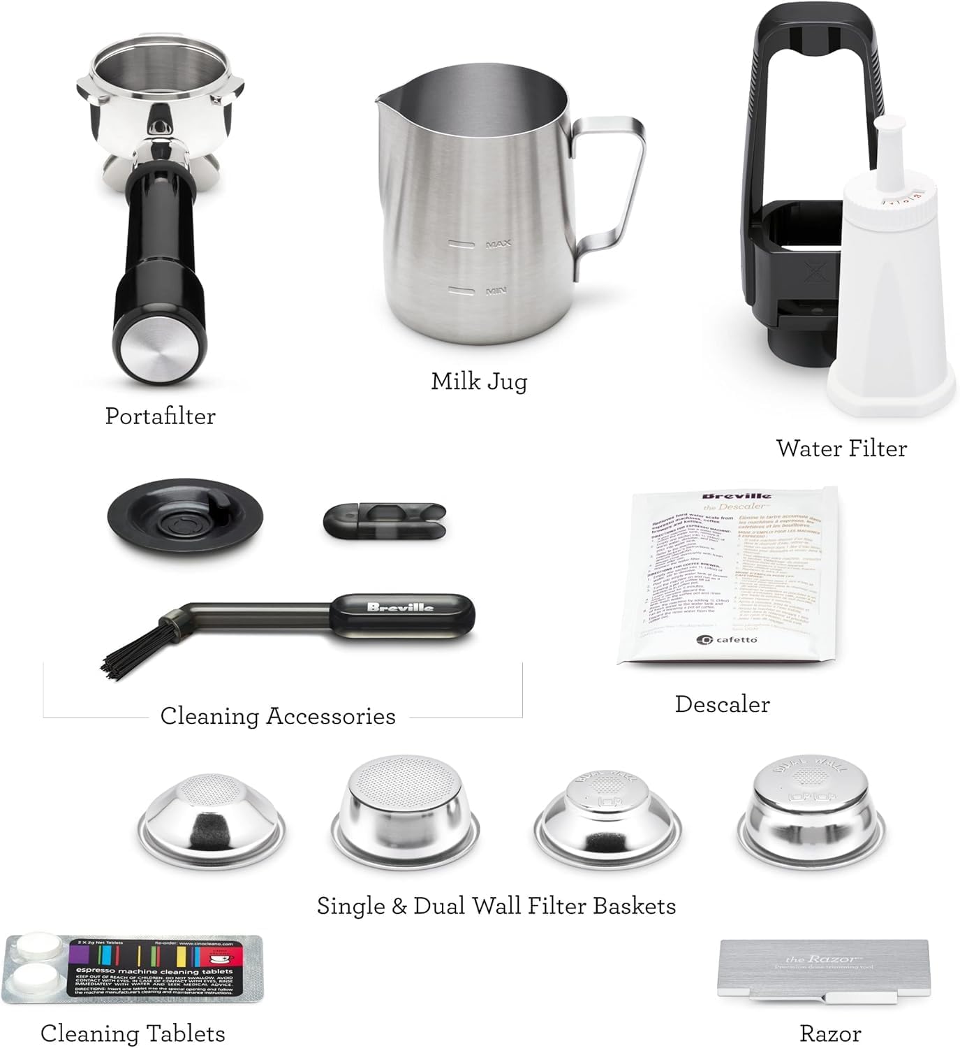 Breville Barista Touch Impress Espresso Machine BES881DBL, Damson Blue