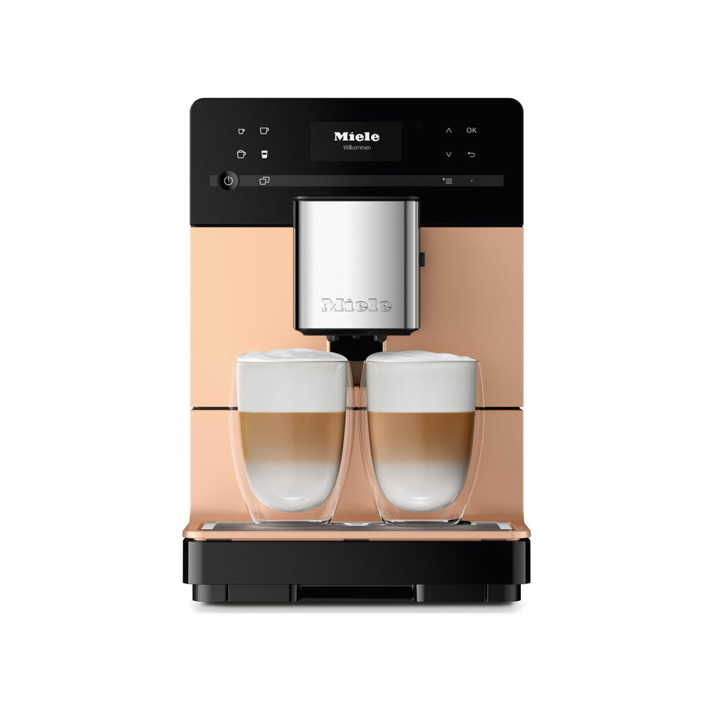 Miele CM 5310 Silence Automatic Coffee Maker - With OneTouch for Two, AromaticSystem, coffee pot, cleaning programs and more, in Obsidian Black