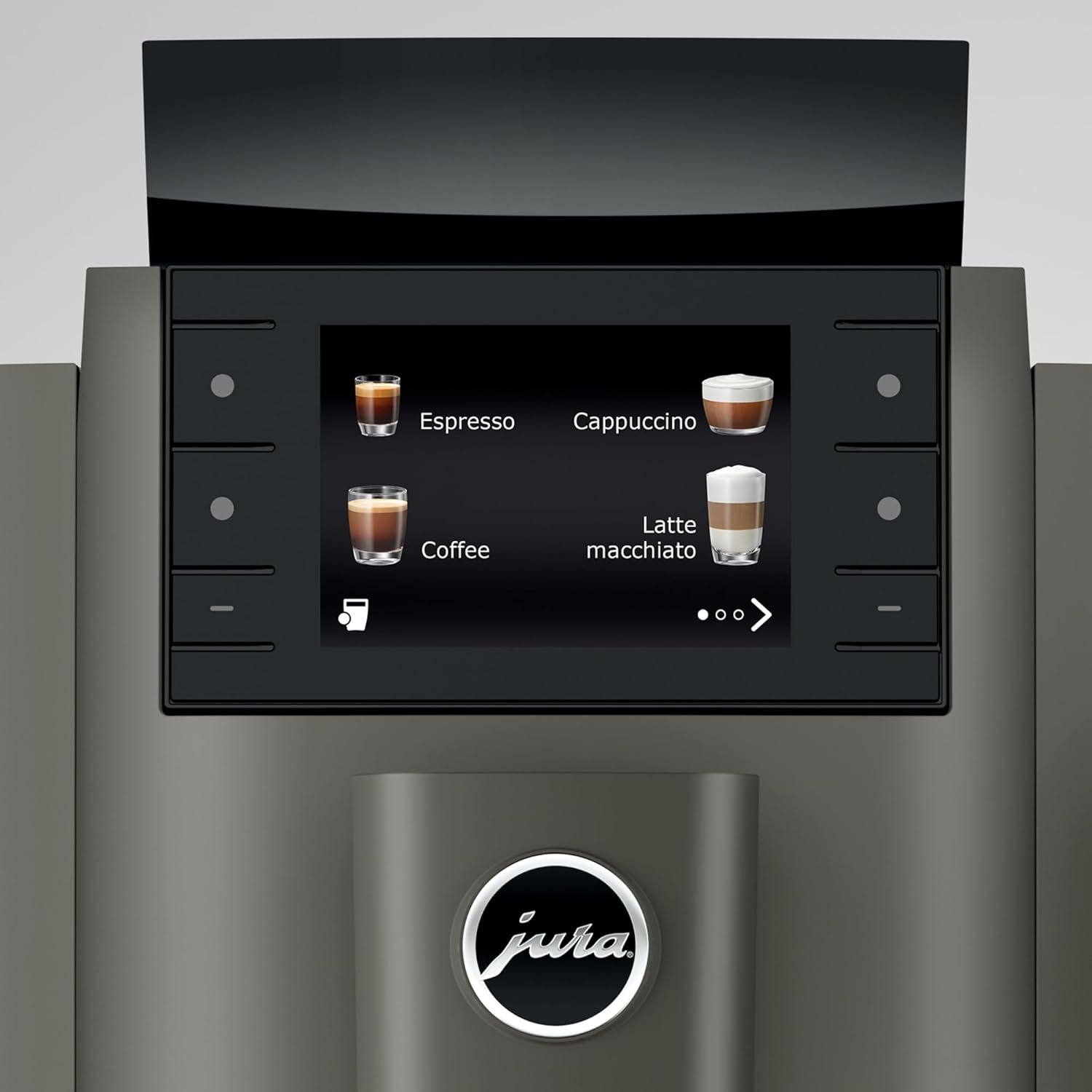 Jura W8 Dark Inox, 15650, Automatic Coffee Machine