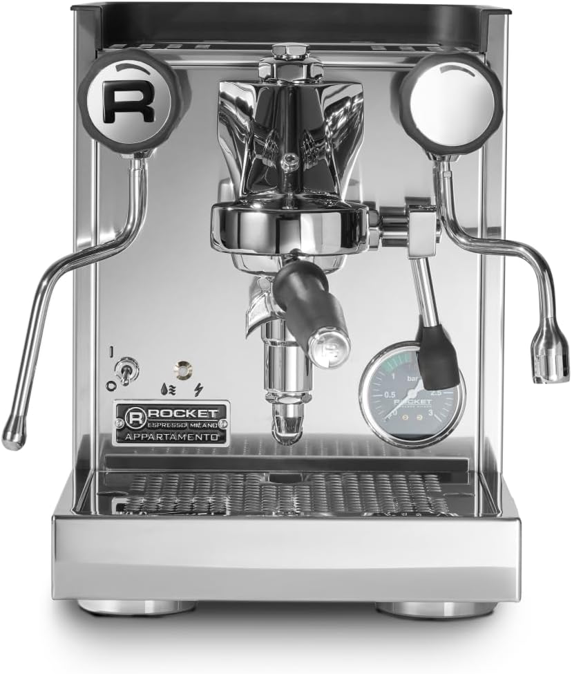 Rocket Espresso Appartamento TCA Espresso Machine (Stainless/Black)