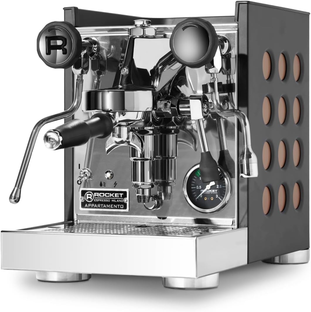 Rocket Espresso Appartamento TCA Espresso Machine (Stainless/Black)