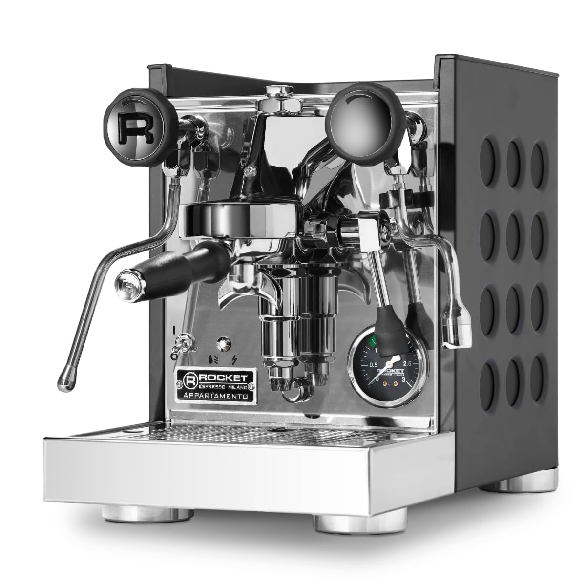 Rocket Espresso Appartamento TCA Espresso Machine (Stainless/Black)