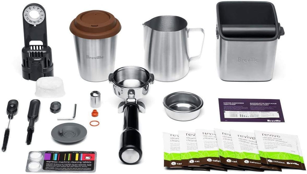 Breville Oracle Espresso Machine BES980XL, Brushed Stainless Steel