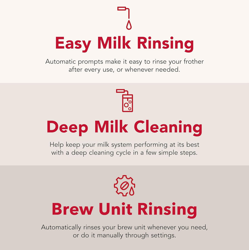 KitchenAid Fully Automatic Espresso Machine KF8 with Milk Attachment and Plant Based Milk Options, KES8558SX, Stainless Steel