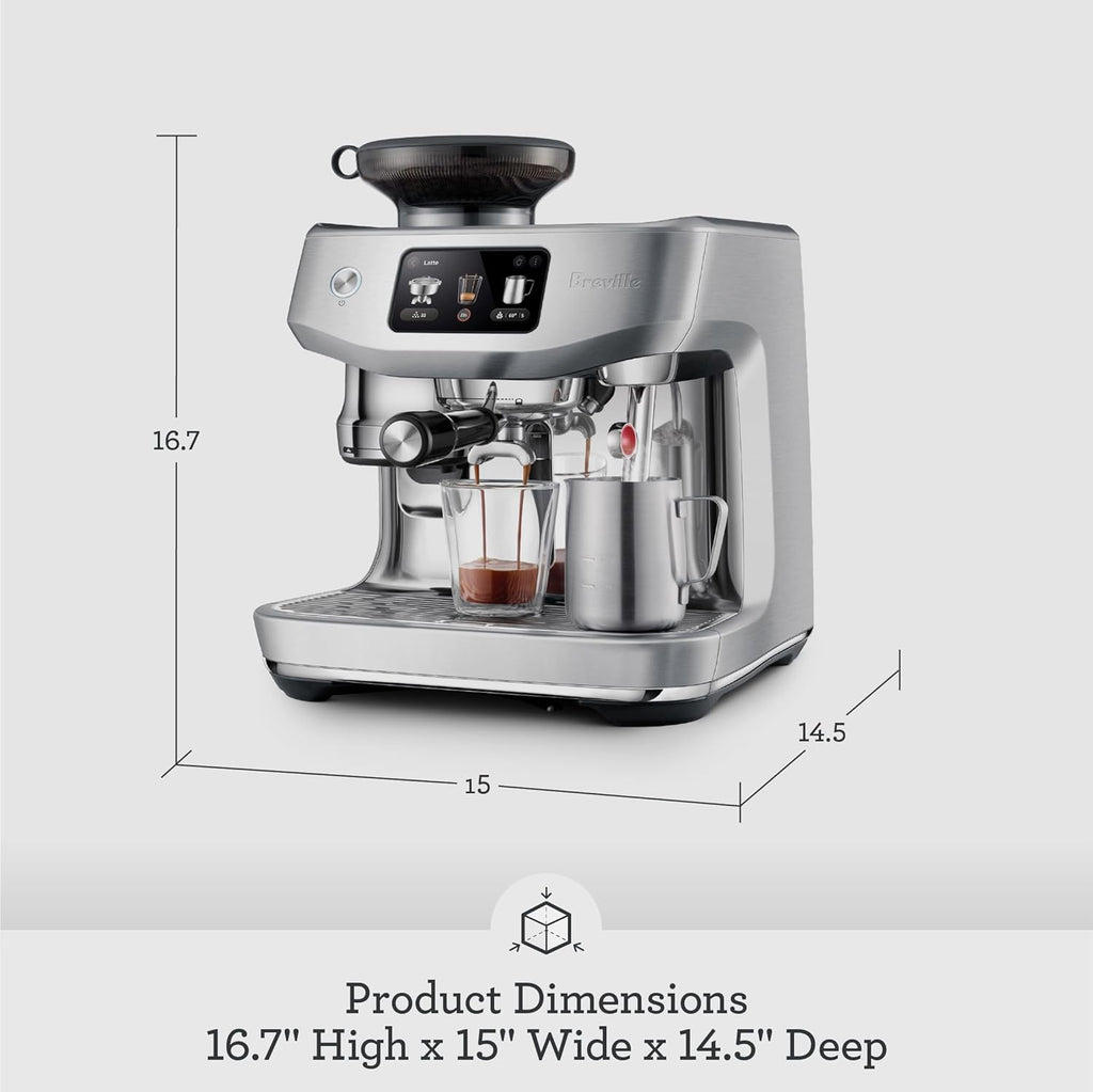 Breville Oracle Jet Espresso Machine, Black Truffle