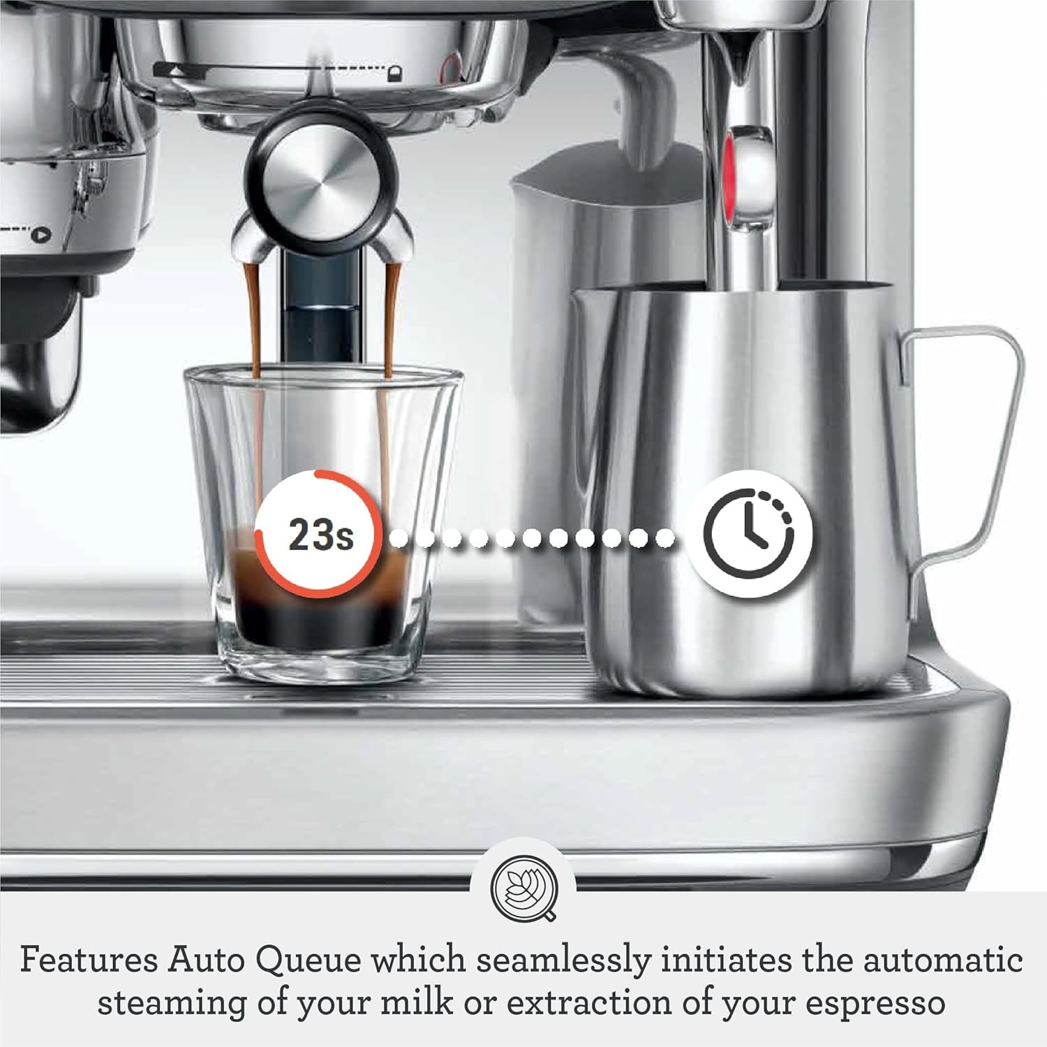 Breville Oracle Jet Espresso Machine, Black Truffle