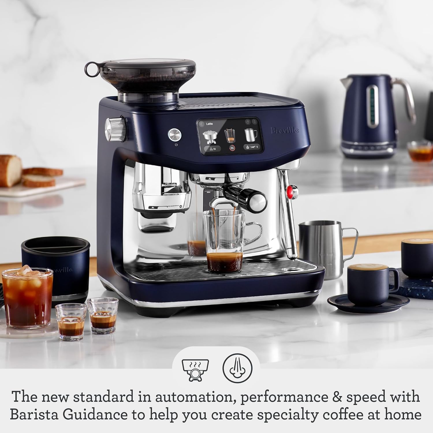 Breville Oracle Jet Espresso Machine, Damson Blue