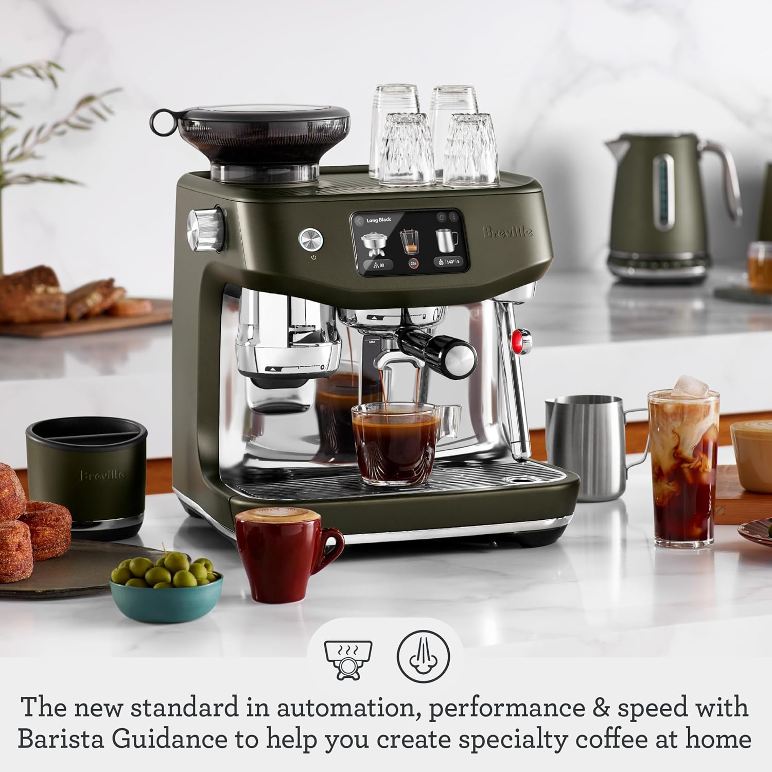 Breville Oracle Jet Espresso Machine, Olive Tapenade